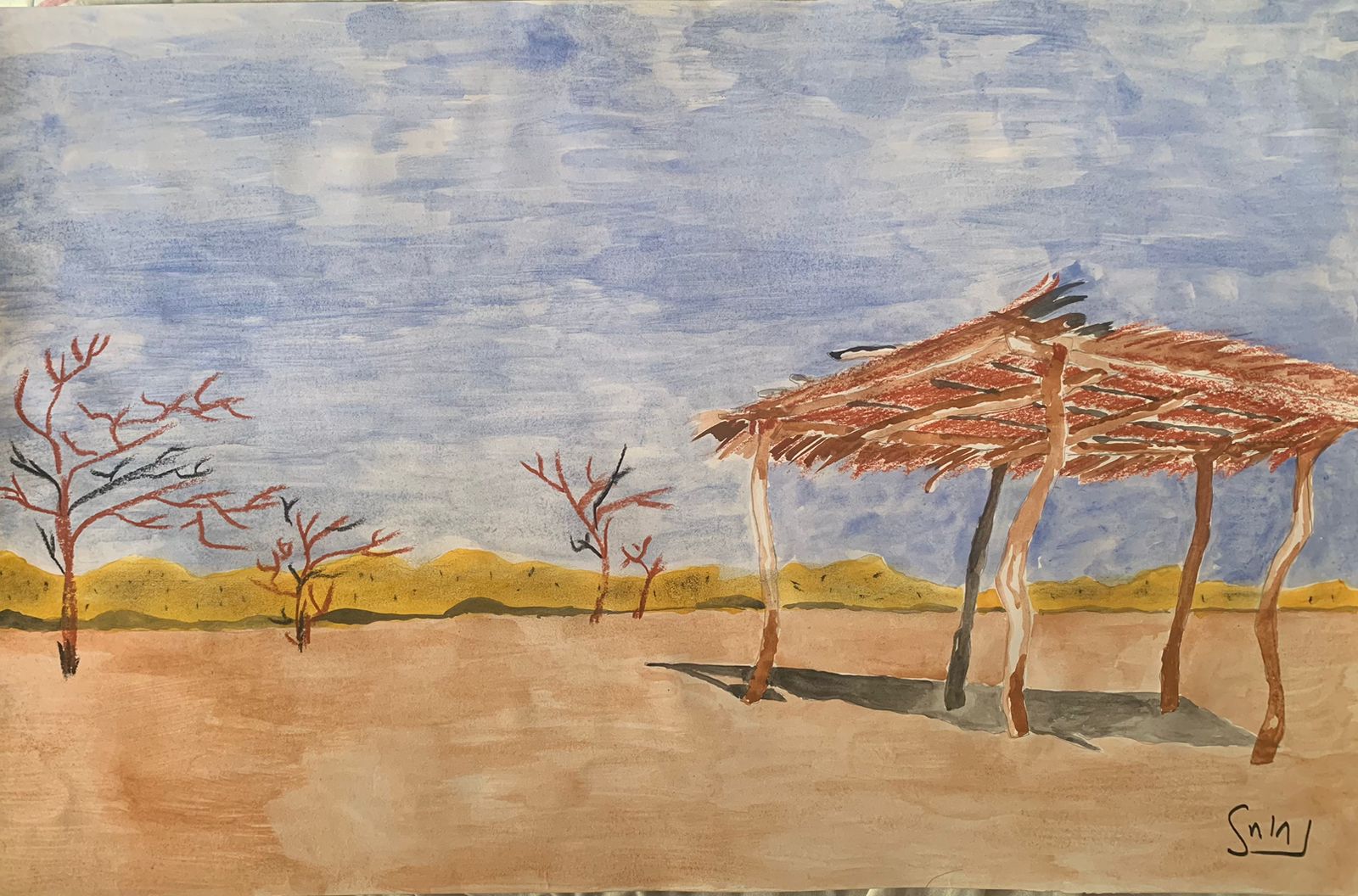 Nazareth, Acuarela, 2025