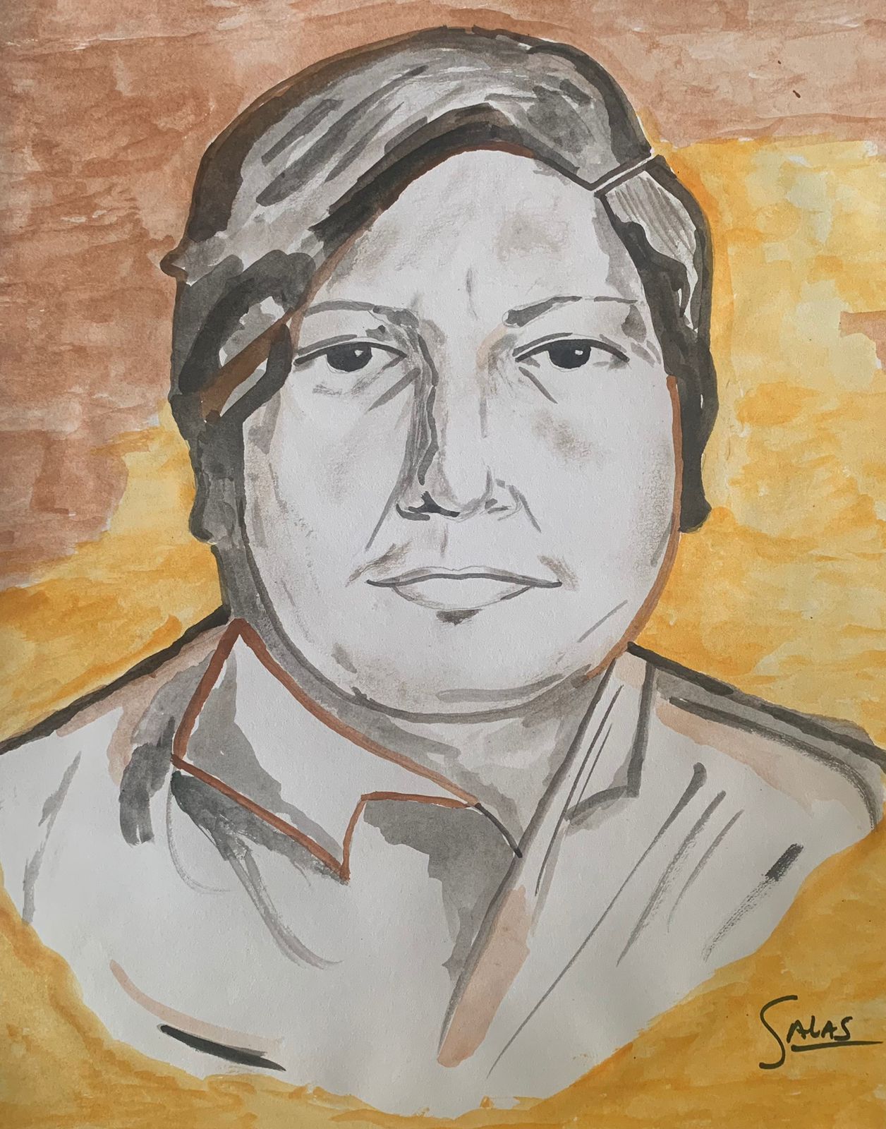 Paz Ipuana, Acuarela, 2025