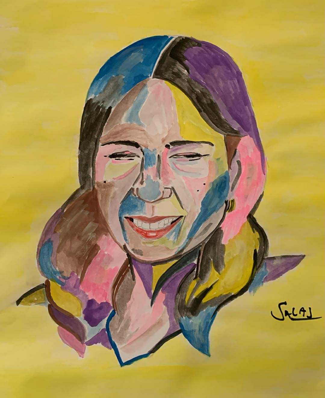 Goretti, Acuarela, 2025