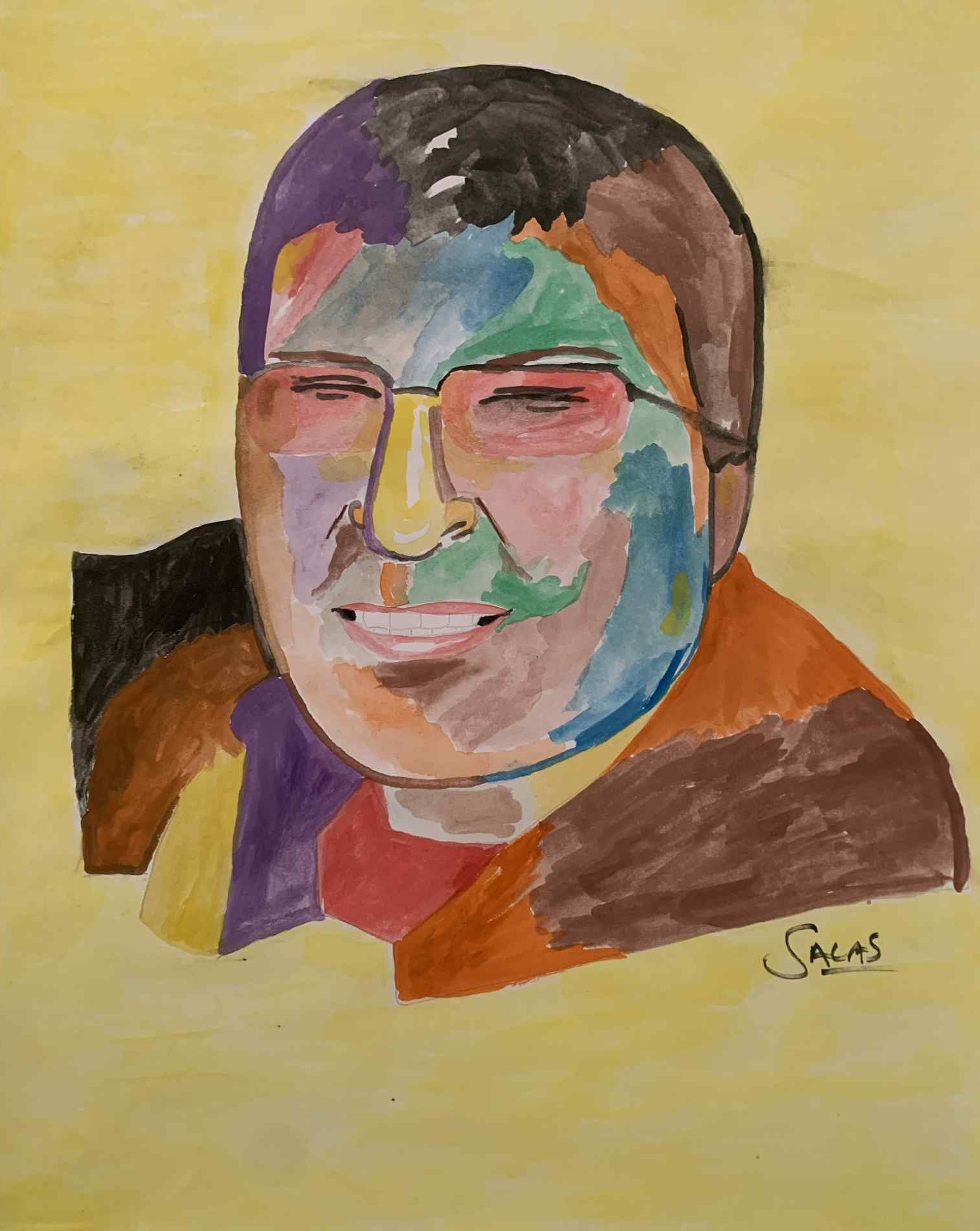 Armando, Óleo pastel, 2025